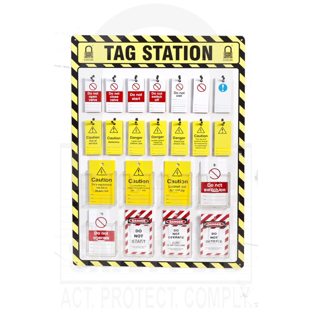 Large Custom Tag Station Large Custom Tag Station